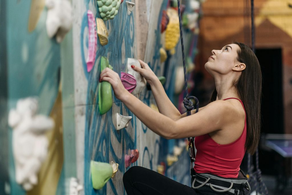 indoor climbing gyms